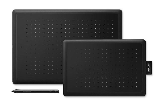 one by wacom drawing pad for photo editing