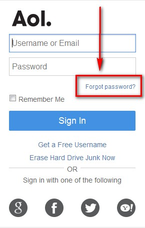 Recover AOL Account