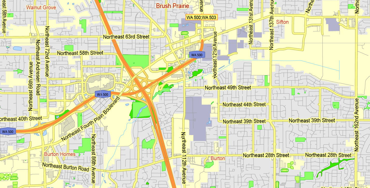 Portland city map