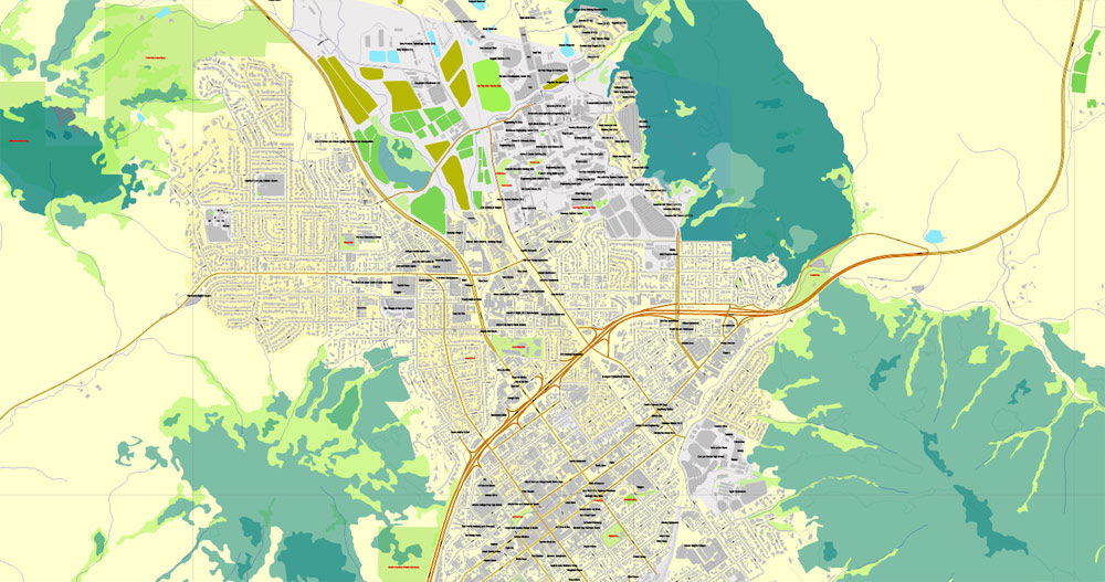 San Luis Obispo CA maps