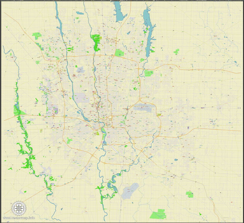 Columbus Ohio maps