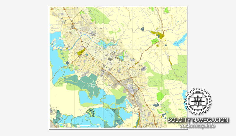 Fremont printable maps