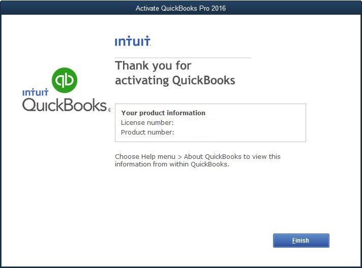 Register Or Activate A Quickbooks License