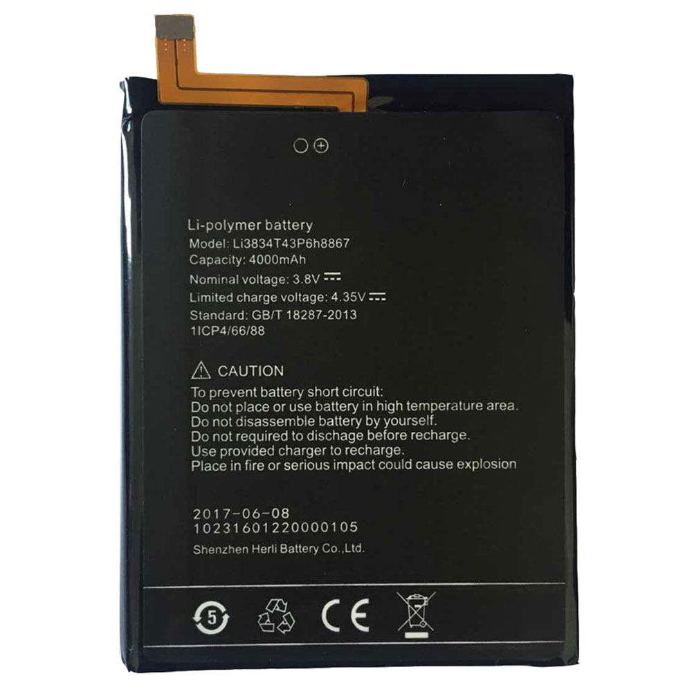 UMI LI3834T43P6H8867 Laptop Akku