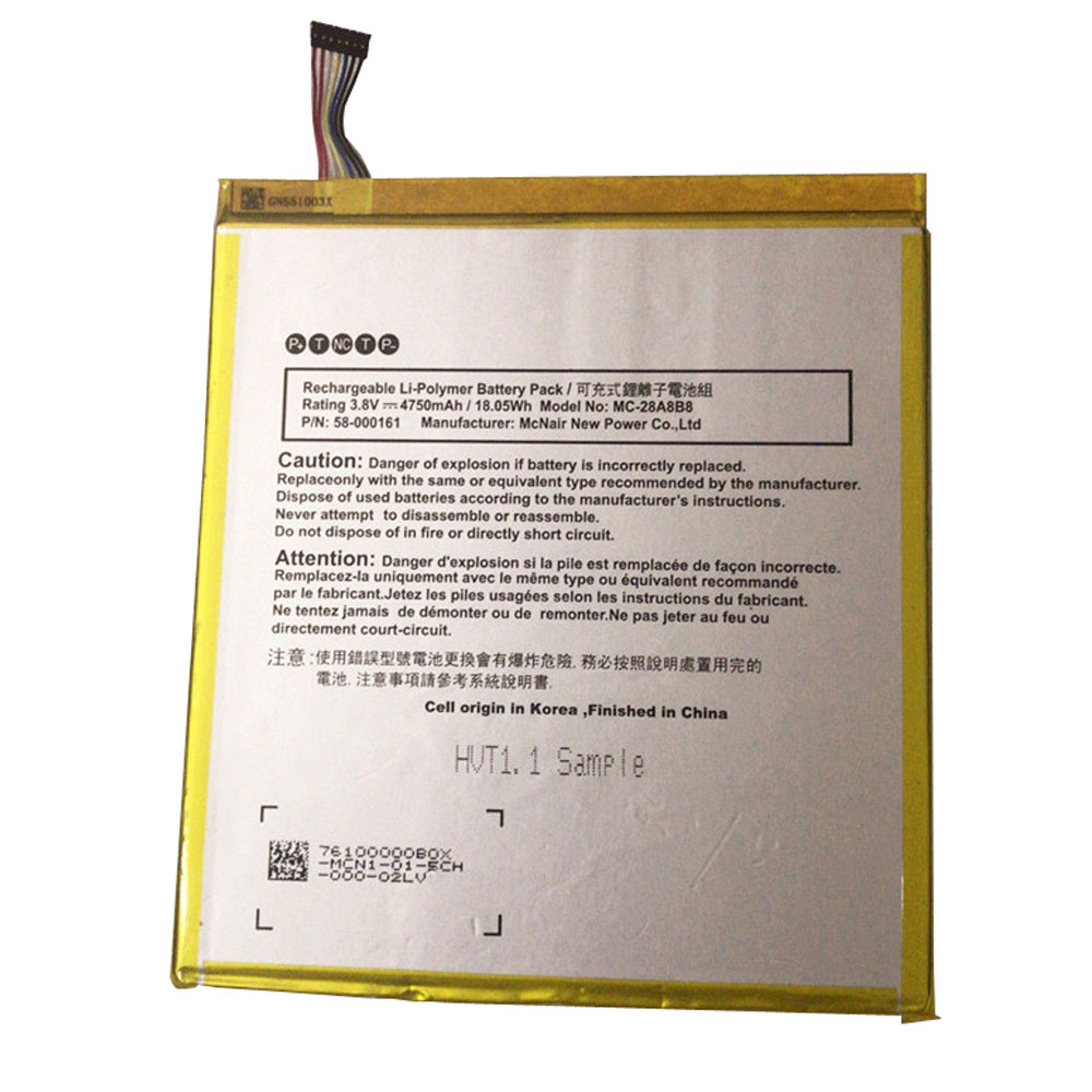 AMAZON 58-000161 Laptop Akku