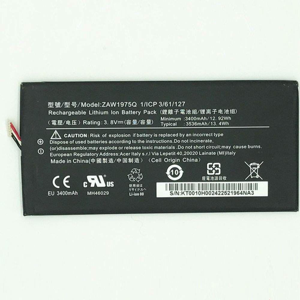 ACER ZAW1975Q  Laptop Akku
