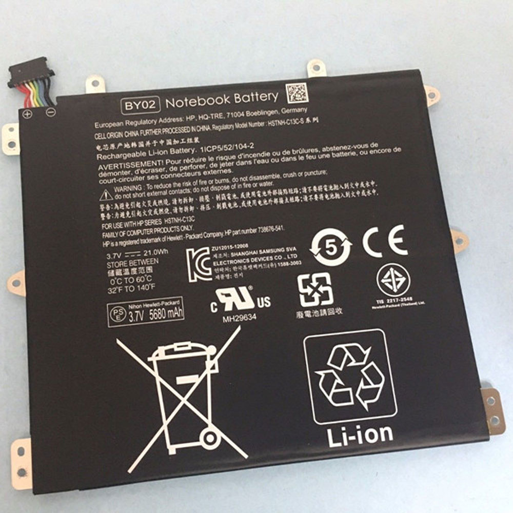 HP BY02 Laptop Akku
