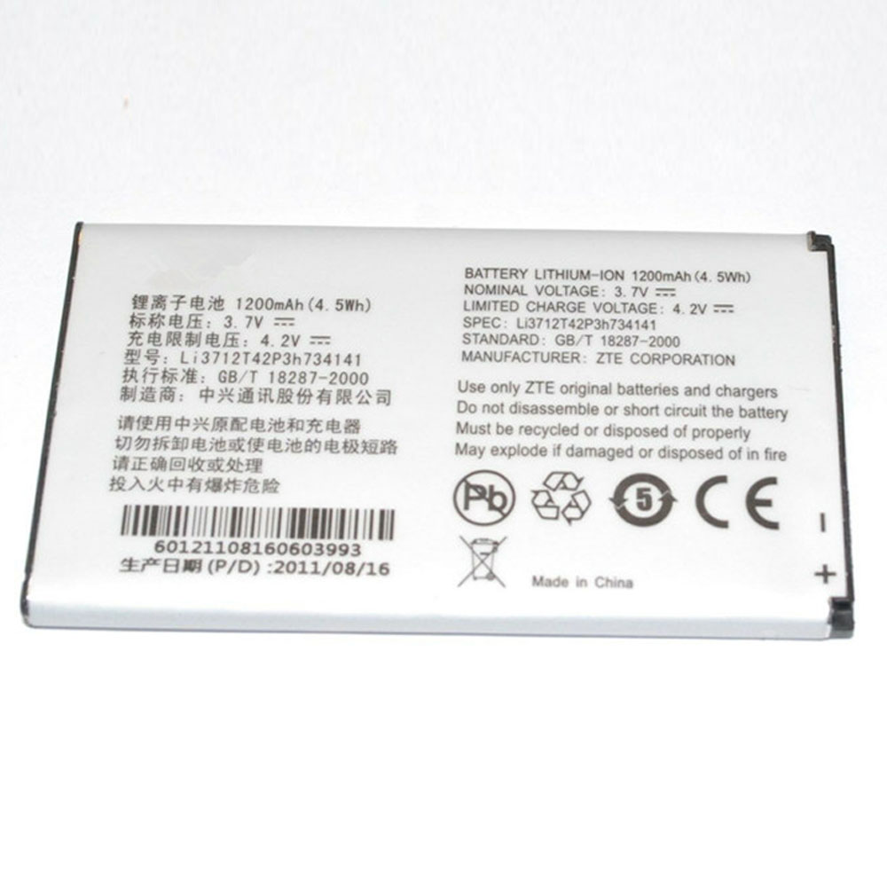 ZTE LI3712T42P3H734141  Laptop Akku