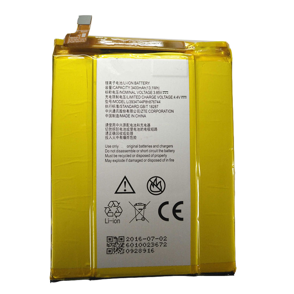 ZTE LI3934T44P8H876744 Laptop Akku
