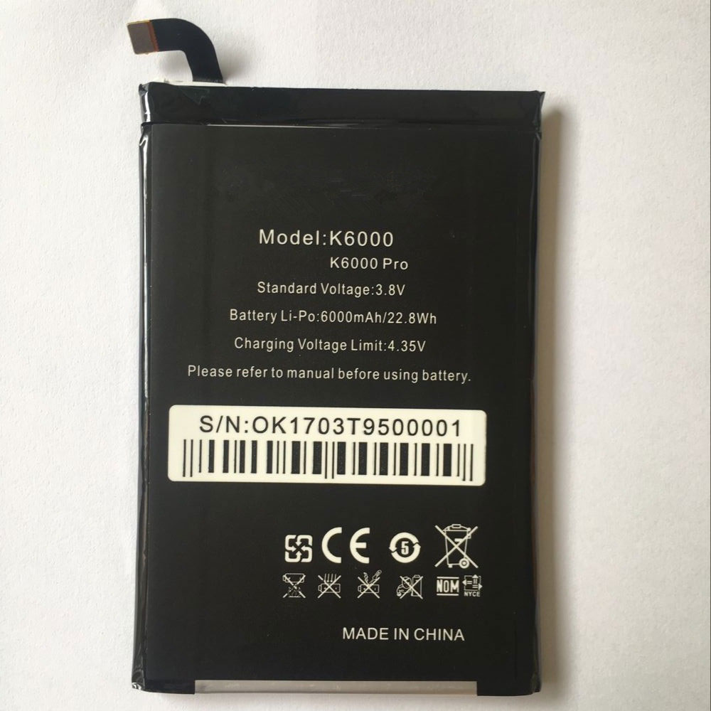 OUKITEL K6000 Laptop Akku