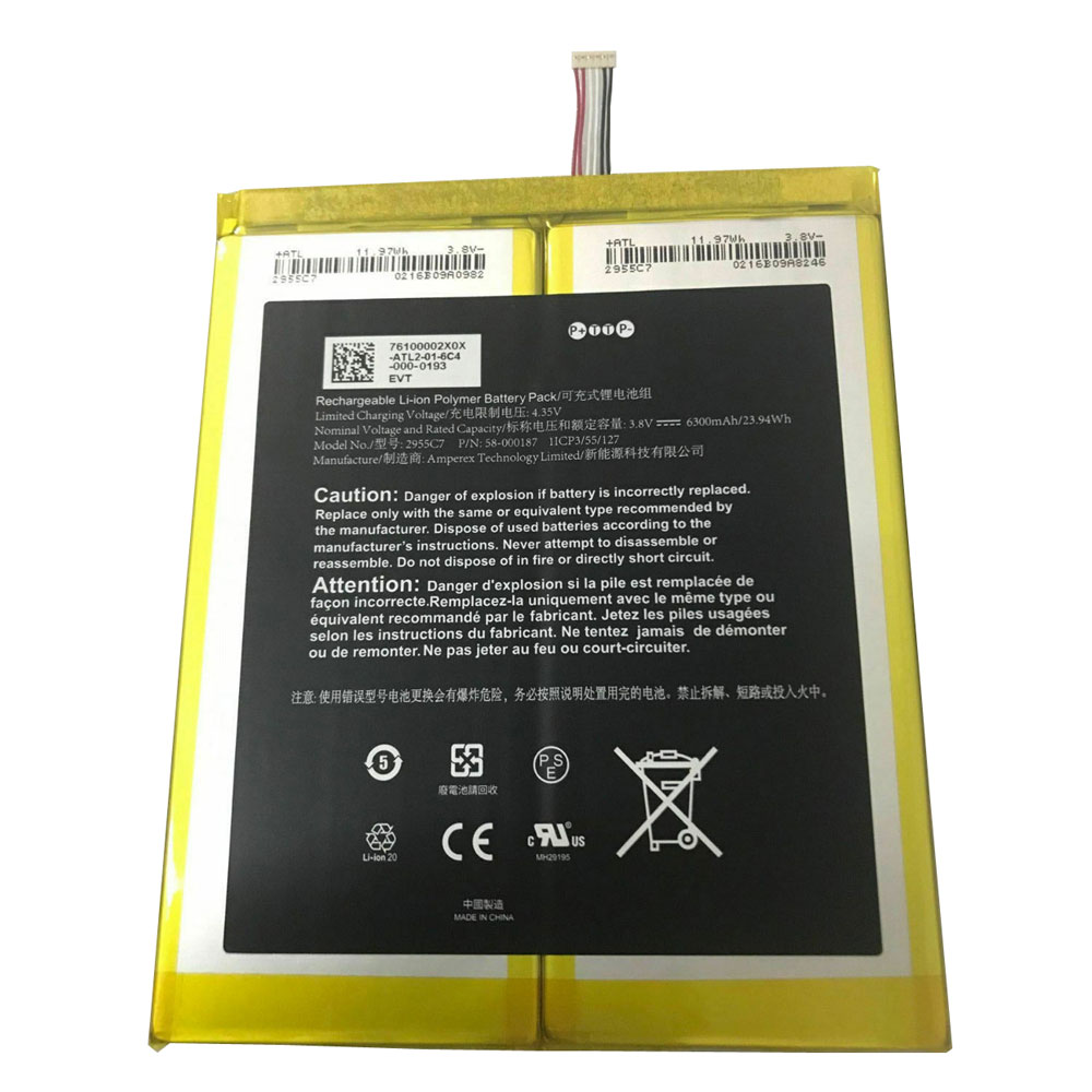 AMAZON 2955C7 Laptop Akku