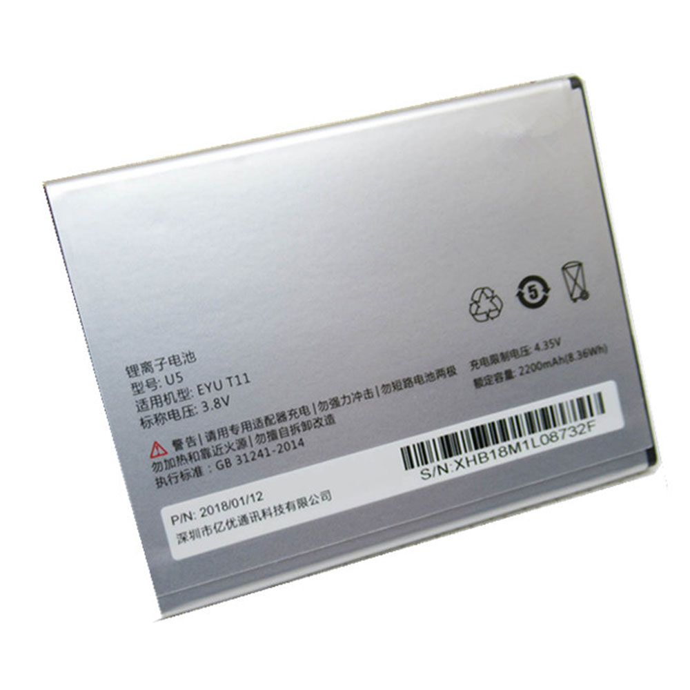 EYU U5 Laptop Akku