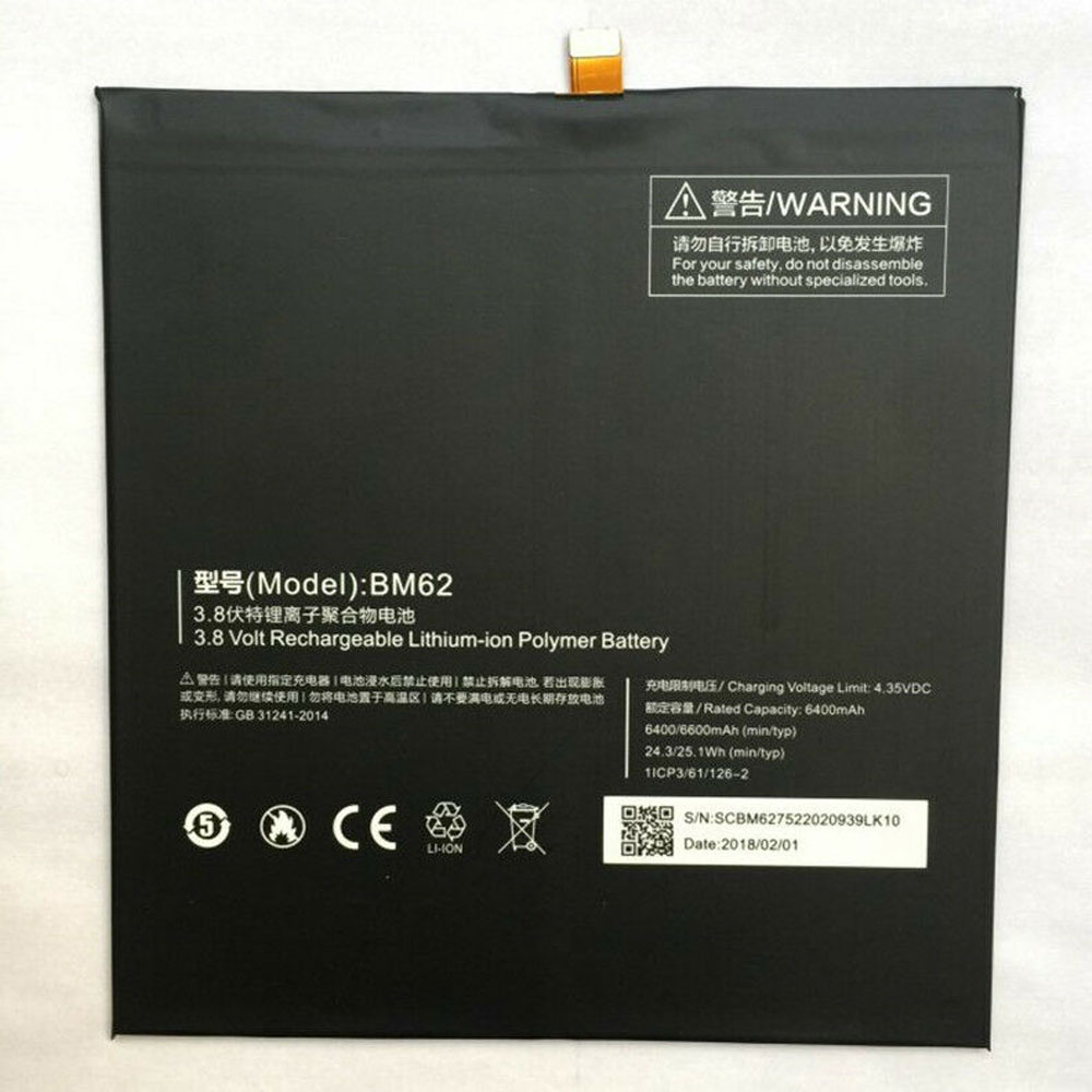 XIAOMI  BM62 Laptop Akku