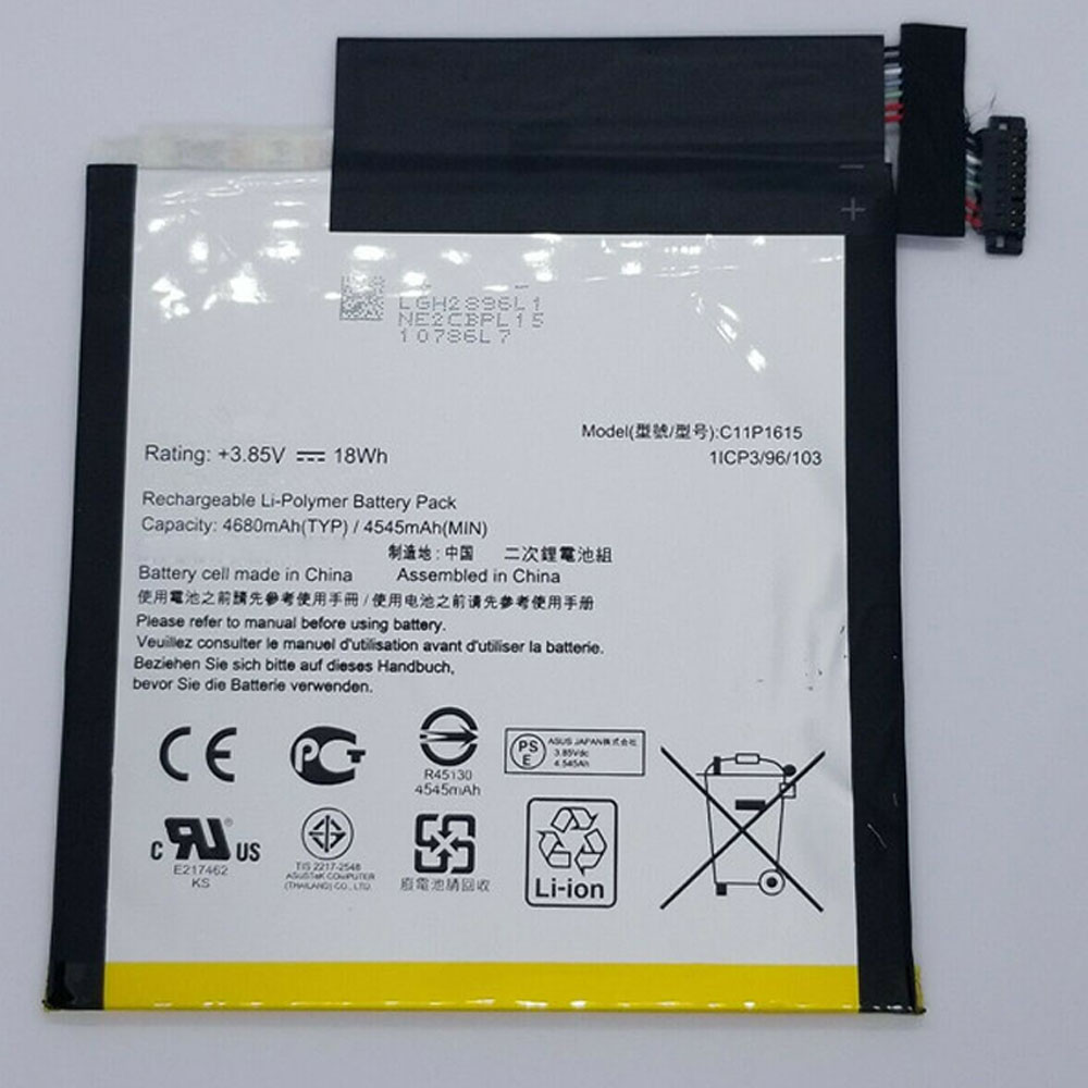 ASUS C11P1615 Laptop Akku