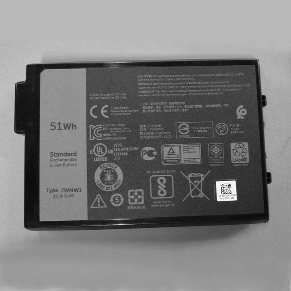 DELL 7WNW1 Laptop Akku