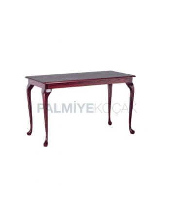 Mahogany Boya Renkli Klasik Masa