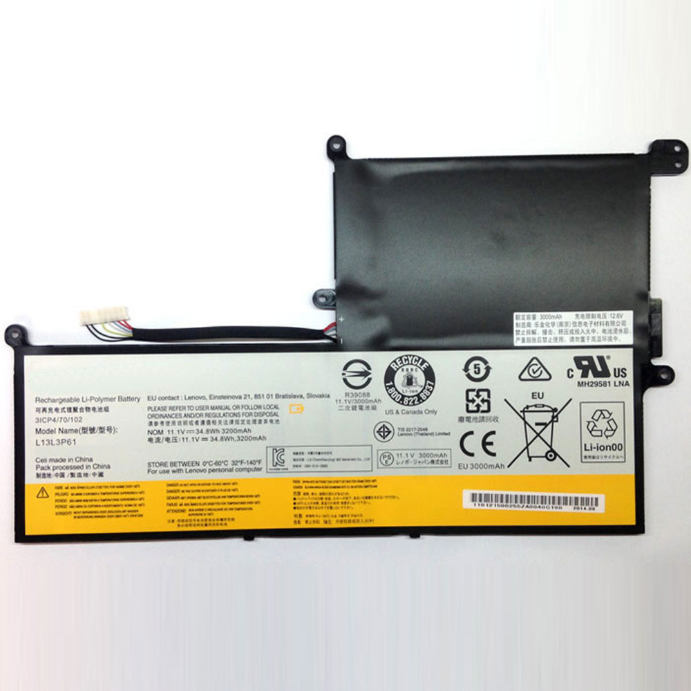 34.8Wh/3200MAH 11.1V L13L3P61 Replacement Battery