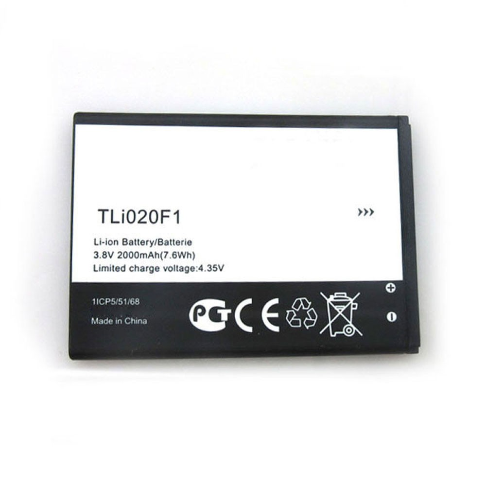 2000MAH/7.6Wh 3.8V/4.35V TLI020F1 Replacement Battery