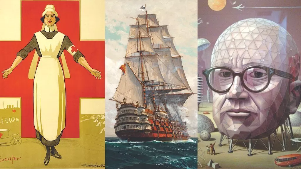 Image: A nurse, a pirate, and Buckminster Fuller: the rebel designers of history