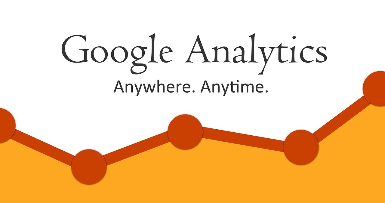 Google Analytics logo, showing you that not using it is one of the WordPress SEO mistakes to avoid.