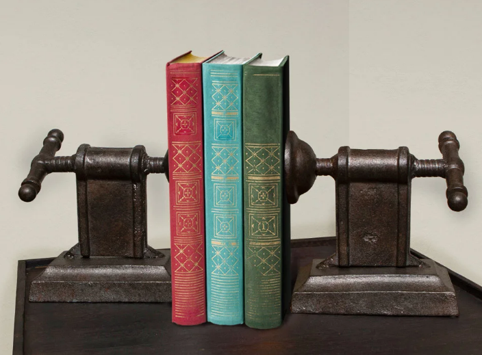 Heavy Pipe Bookends