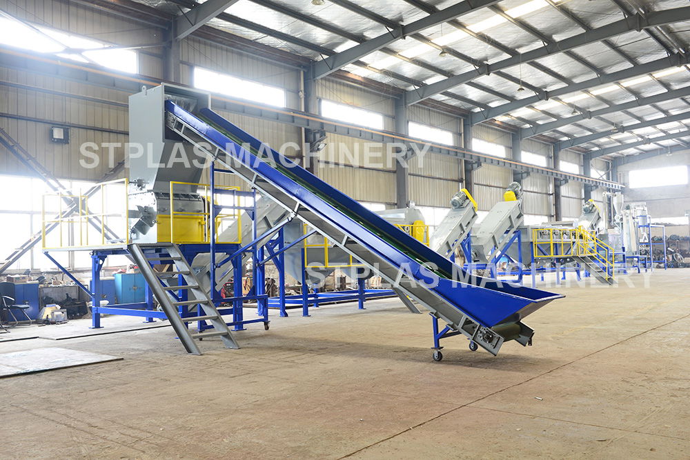HDPE Bottle Plastic Washing Line