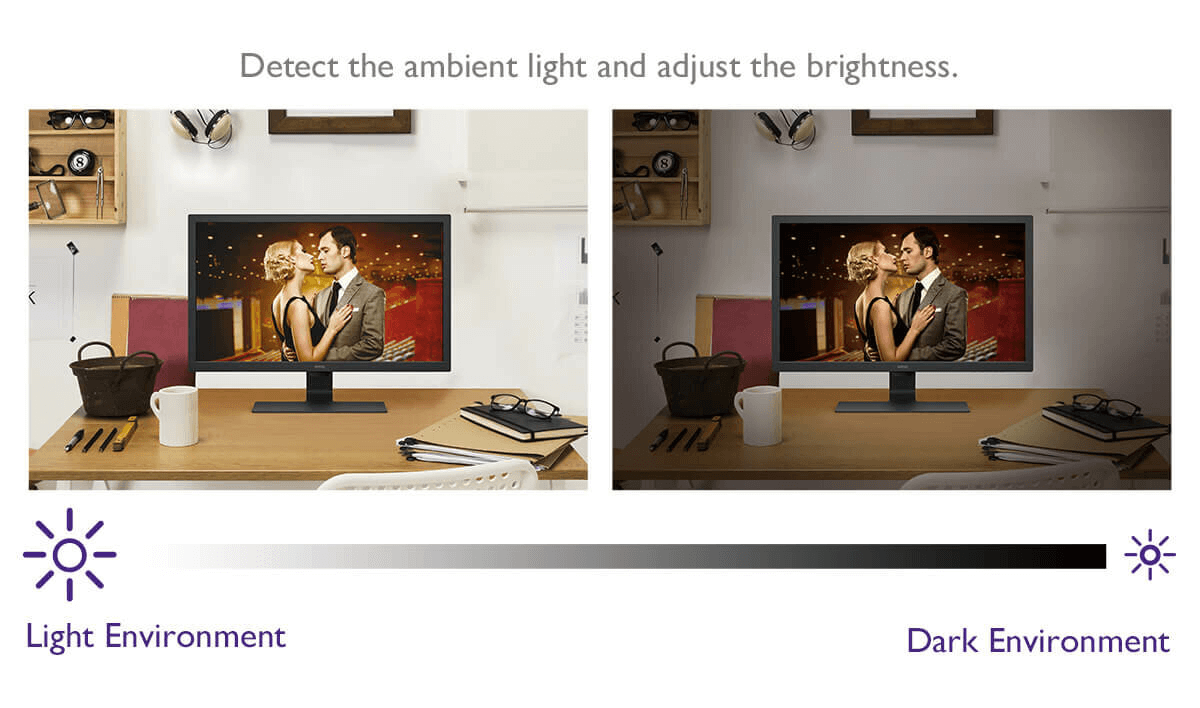 Écran de gaming BenQ GL2480 Eye-Care 1 ms 75 Hz LED de 24 pouces