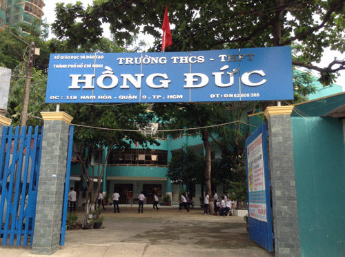 Kết quả hình ảnh cho trường hồng đức"