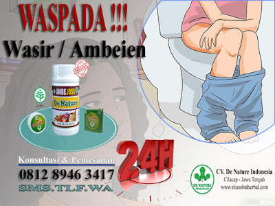 Obat ambeien / ambeyen berdarah paling ampuh tanpa operasi 
