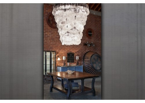  CASCADING WATER CHANDELIER