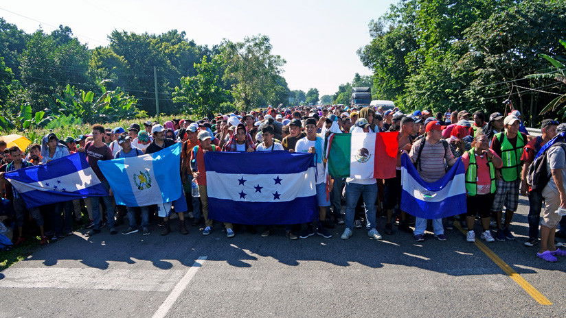 Caravana del Migrante 2018 Universidad Mariano Galvez de Guatemala