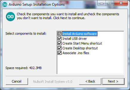 Arduino Installation