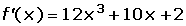 cálculo de derivadas