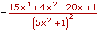 cálculo de derivadas