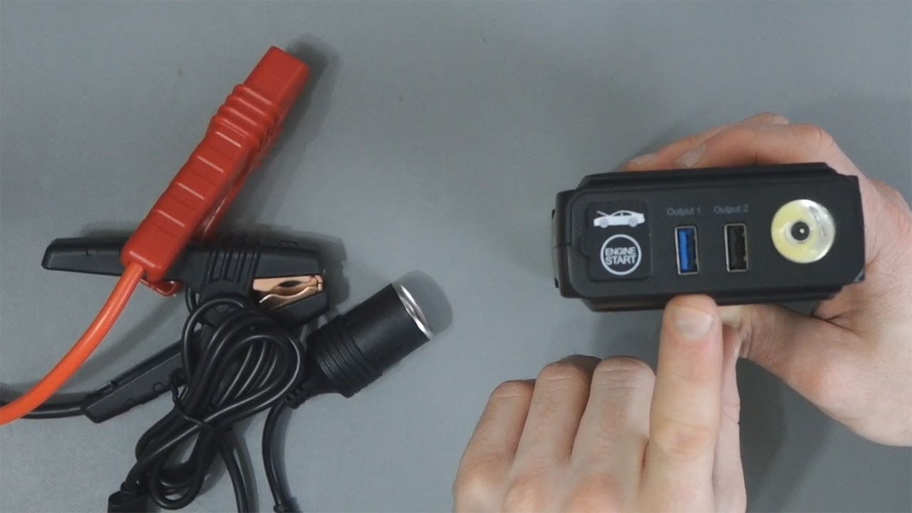 Lithium jump starter