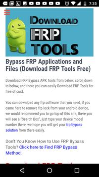 Bypass FRP Lock screenshot 1