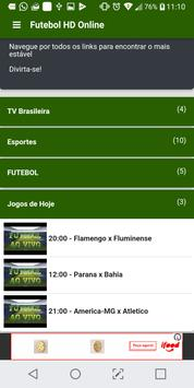 FutebolHD - TV Online - Futebol Online poster