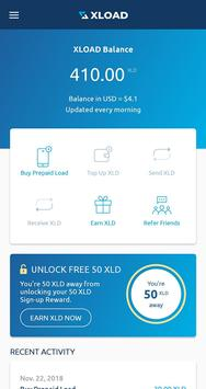 XLOAD - Free Universal Prepaid Top-Up Everyday screenshot 1