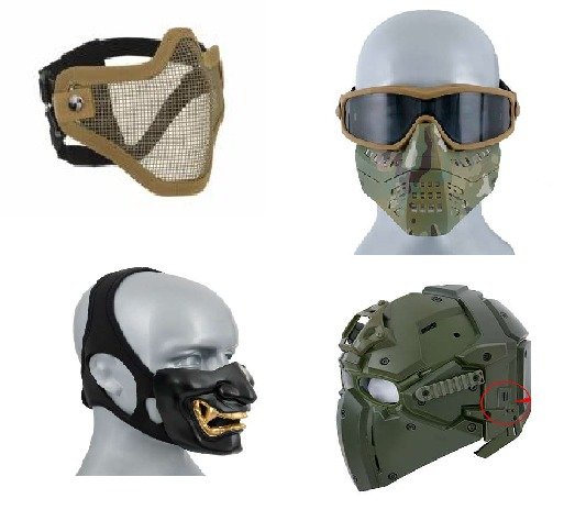 Protégez votre visage - Trouvez les meilleurs masques Airsoft et prote –  Action Airsoft