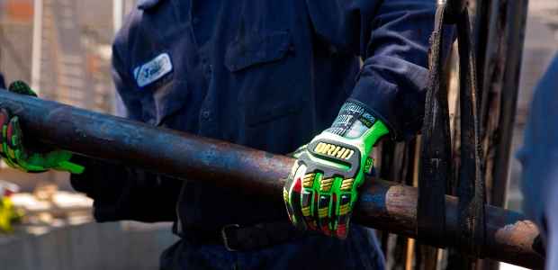 Improved manufacturing processes have provided designers with the means to design a TPR exoskeleton that safeguards the user’s metacarpals and knuckles all the way to the tip of each finger without hindering mobility. (Mechanix Wear photo)