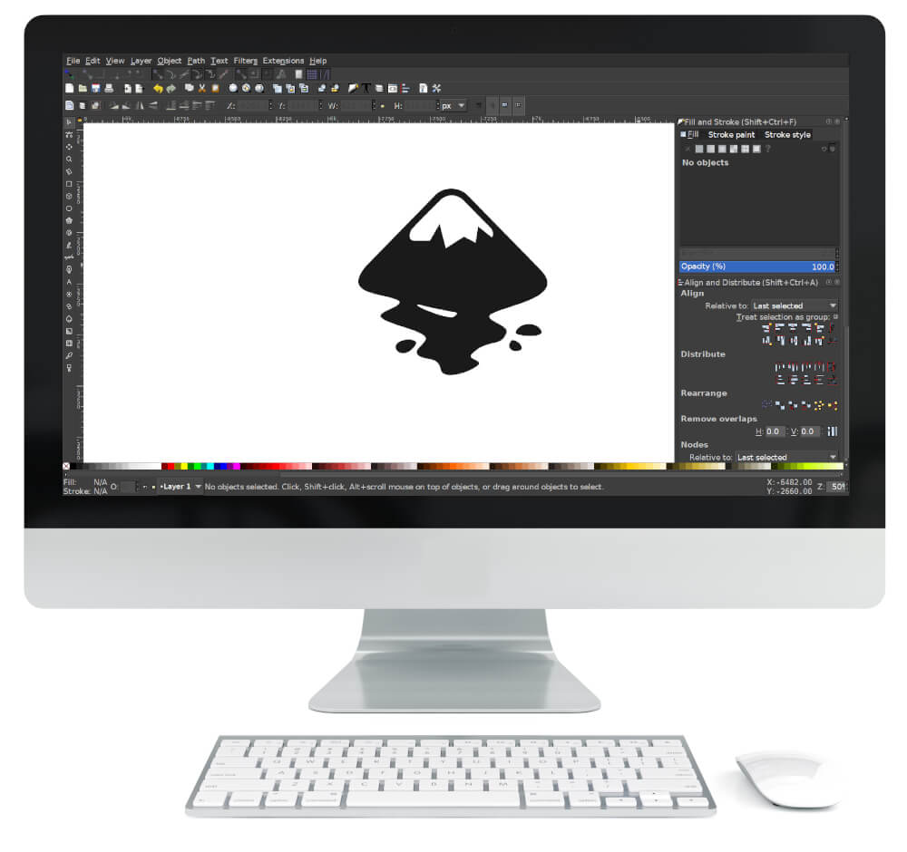 Inkscape screenshot