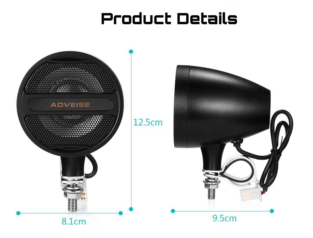 How and where find the AOVEISE MT473 12V Motorcycle MP3 Audio Player