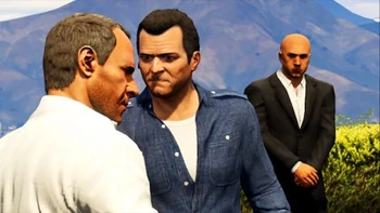 Why the hell they made Claude look worse in GTA SADE? Were they too lazy to  use GTA 3 DE's model? I mean, at least he managed to reverse his receding  hairline. 