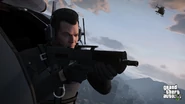 Michael aiming GTAV