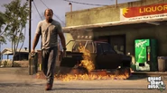 Trevor-GTAV-BurningCar