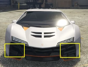 Zentorno GTAVe Missing Aerodynamics