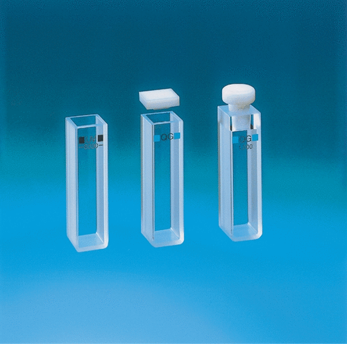 UV vis fused fluorescence cuvette