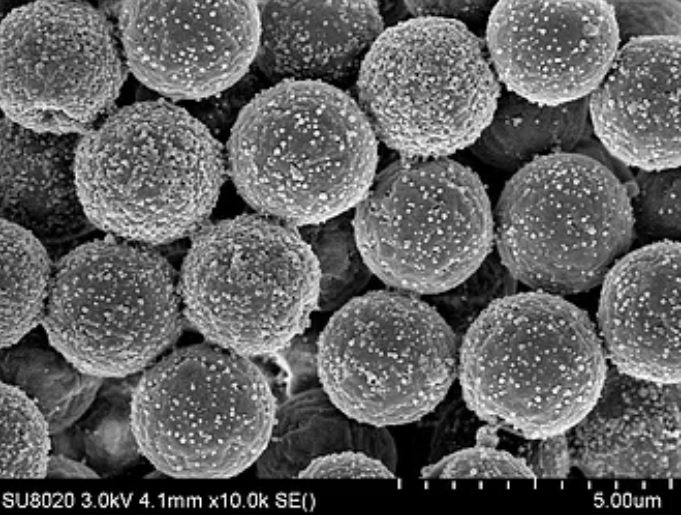non-functionalized or carboxyl polystyrene microparticles