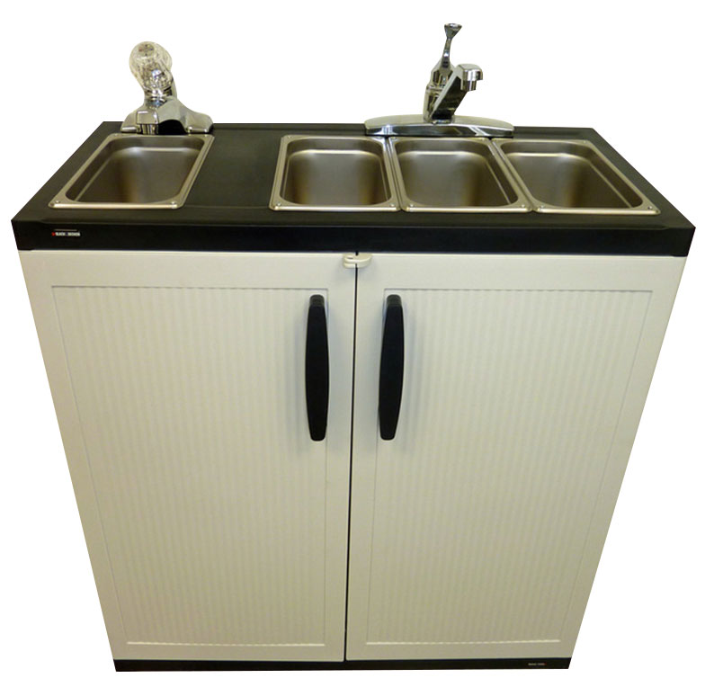 4 compartment sink