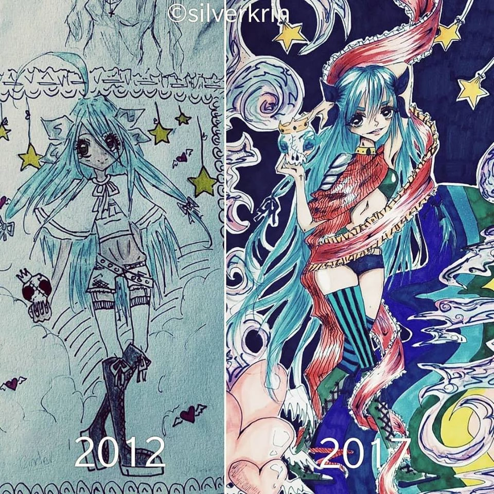 Silver K Art Comparison